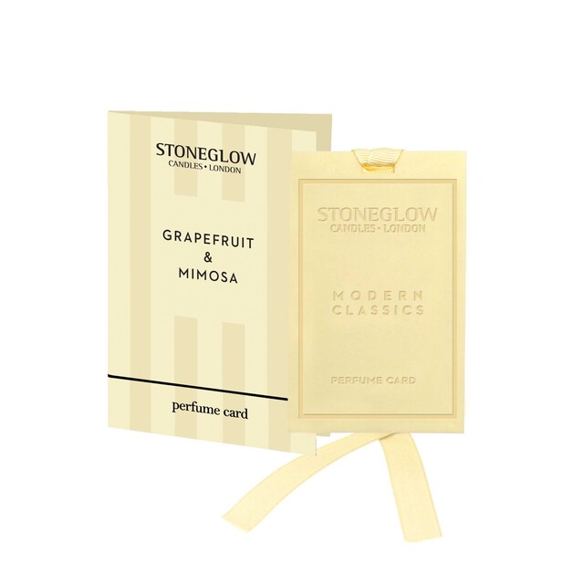 026061 Парфюмерная карта Modern Classics Грейпфрут и мимоза Stoneglow