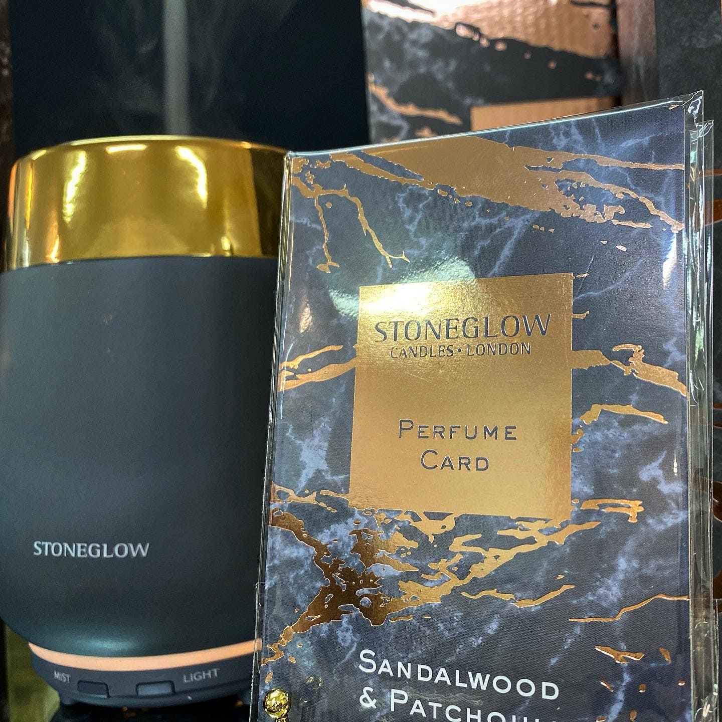 026071 Парфюмерная карточка Luna Сандал и пачули Stoneglow