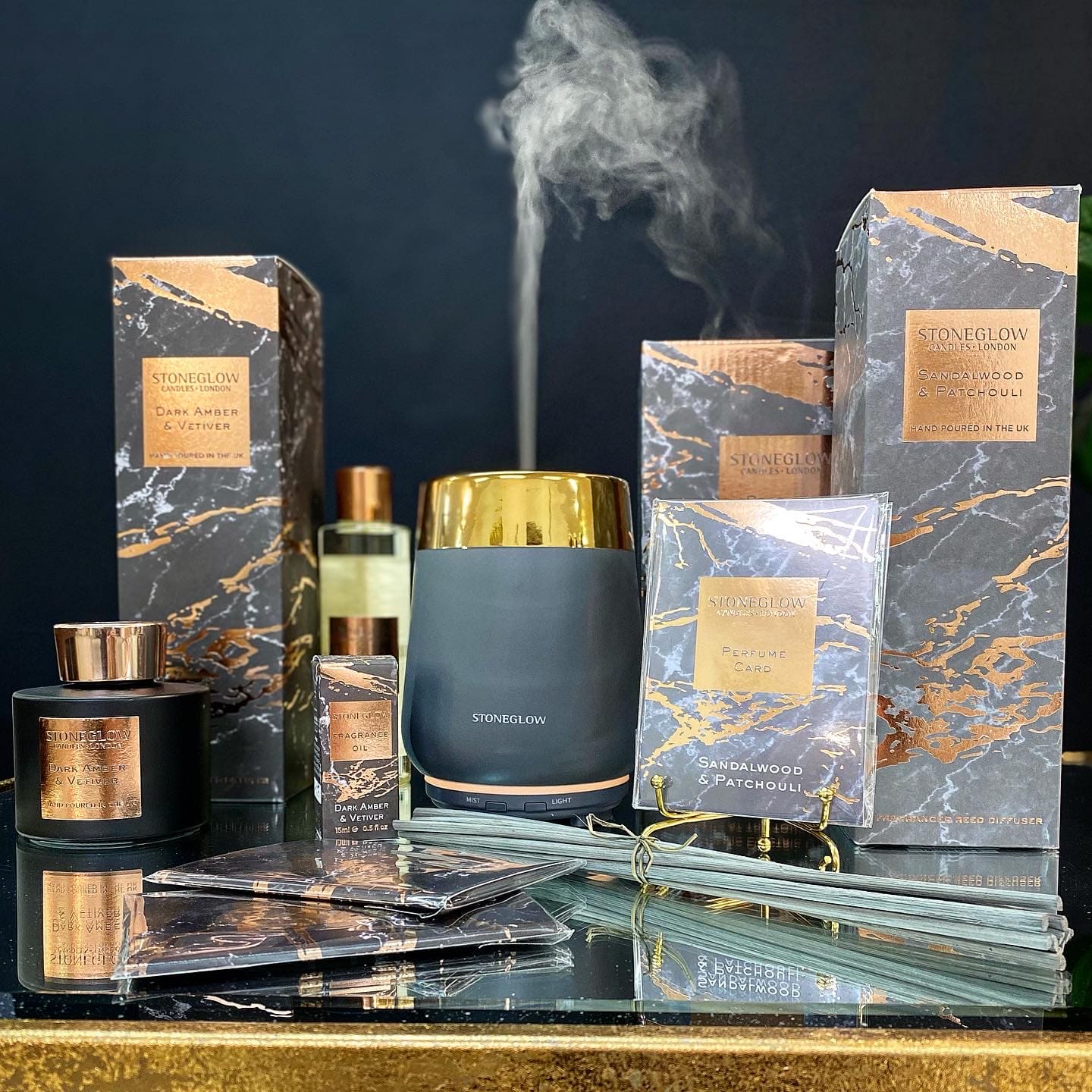 026071 Парфюмерная карточка Luna Сандал и пачули Stoneglow