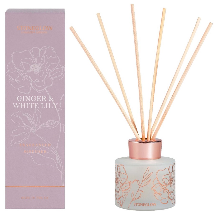 026078 Диффузор Day Flower Имбирь и белая лилия Stoneglow