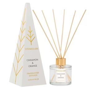 027872 Аромадиффузор Seasonal Корица и апельсин Stoneglow