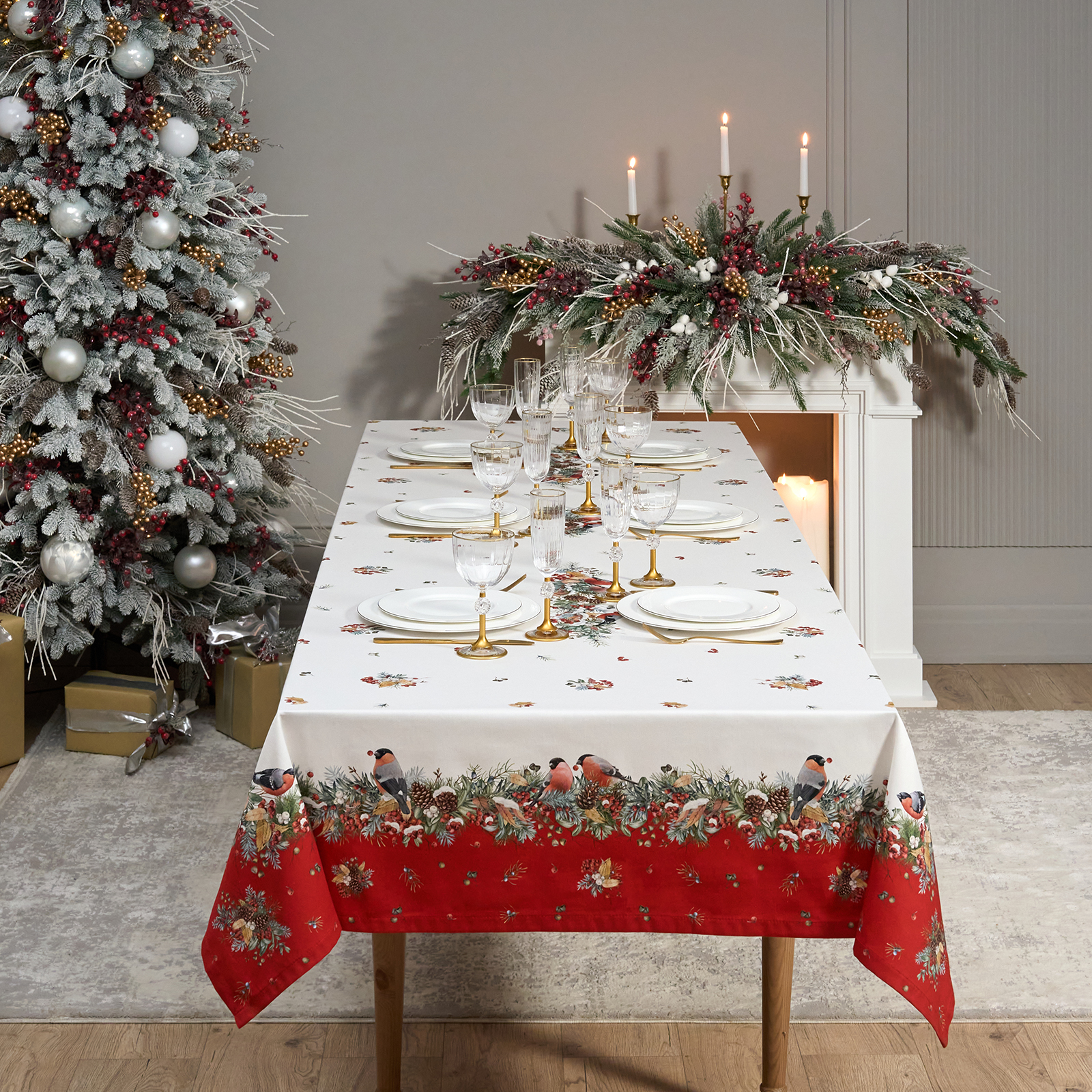 028315 Скатерть 140*400 Lefard